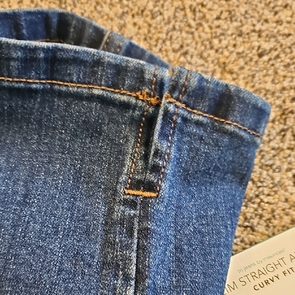 Maurices Women's Straight Leg Jeans - Blue - Picture 5 of 6